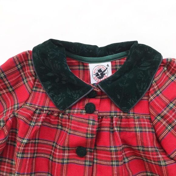 Vintage Good Lad of Philadelphia plaid  jumpsuit EUC 6-9 months - Picture 2 of 7